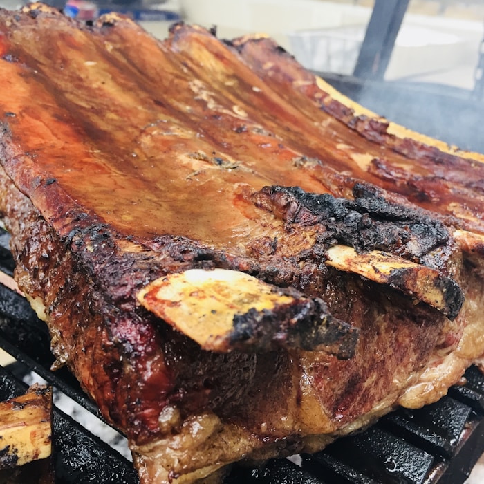 Corporate picnic barbecue spread
